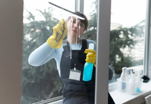 Nettoyage de vitres intérieures et extérieures à Tuffé Val de la Chéronne